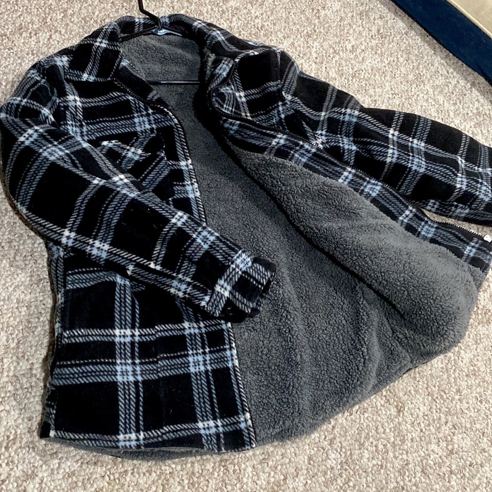 Sherpa lined jacket!